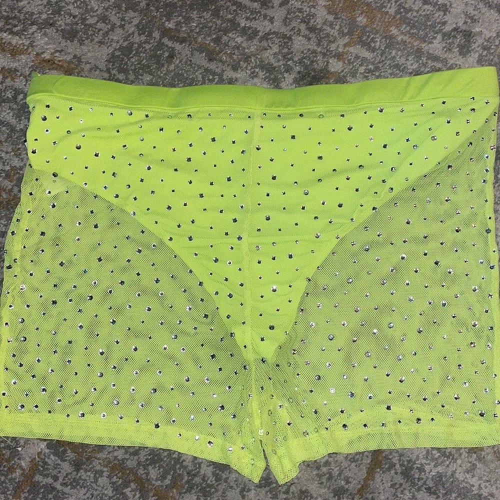 Nwot Icy Girl Rhinestone bikini shorts size 2X - Picture 7 of 7